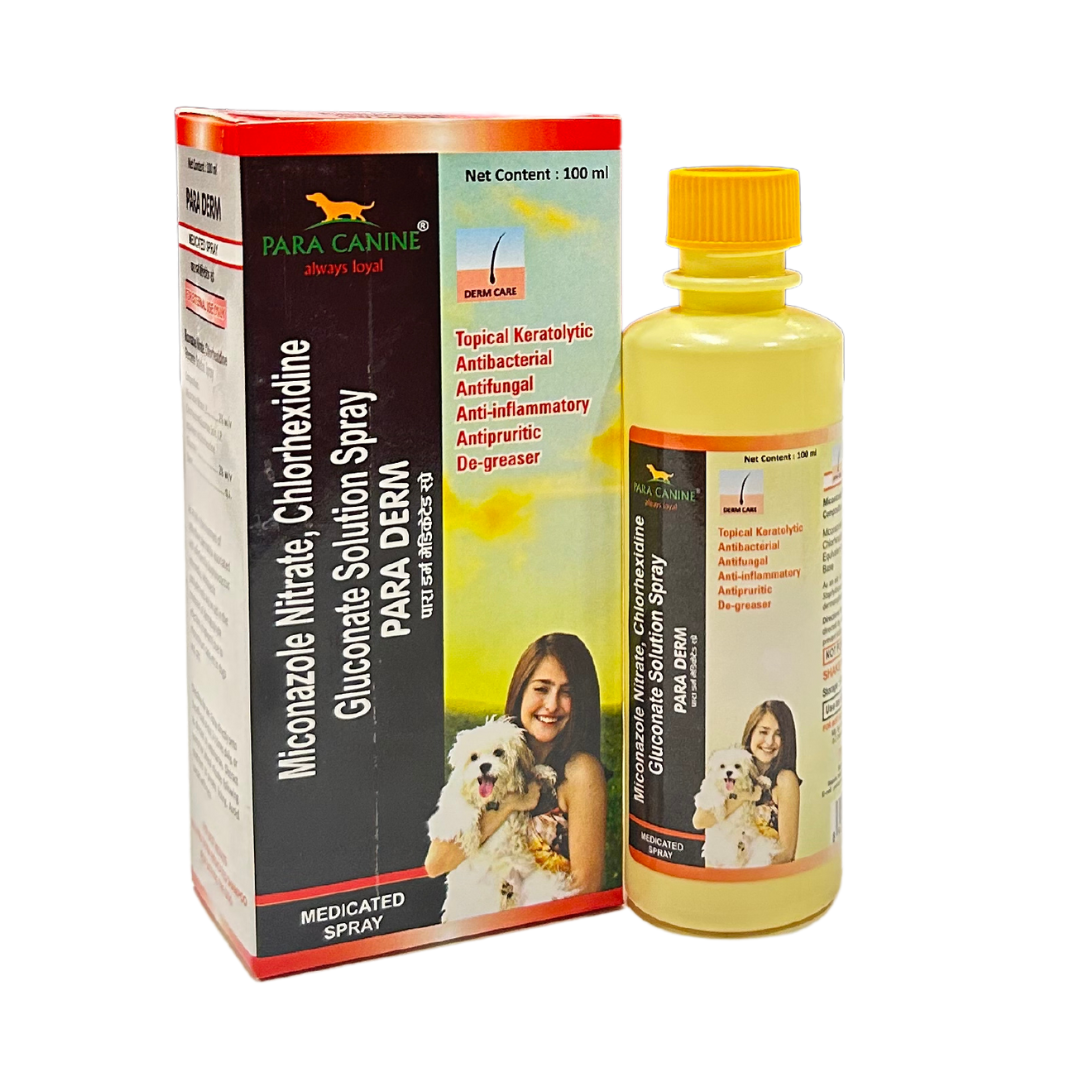 Para Derm Spray (prevent any bacterial, fungal or inflammatory infection)